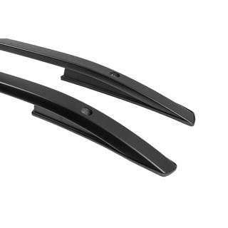 Barres de toit longitudinales OEM noires (aluminium, montage boulonné) photo 4