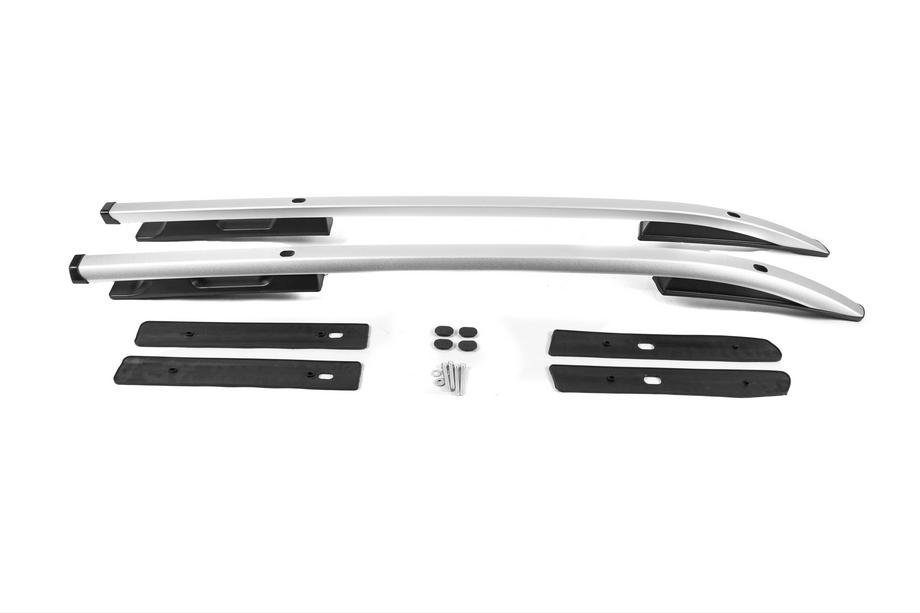 Fiat Fullback 2016- Rails de toit OEM gris (aluminium, fixation par boulons) Photo 1
