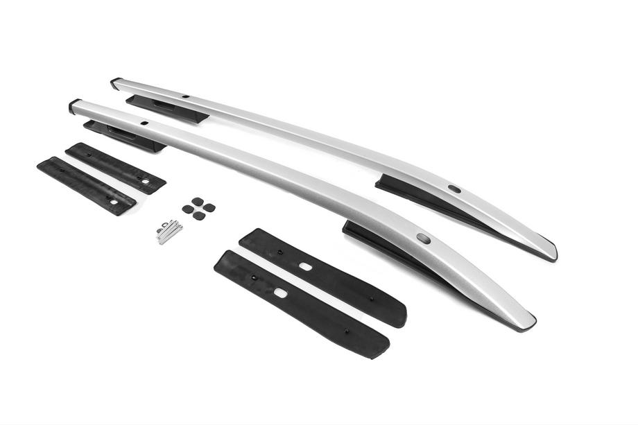 Fiat Fullback 2016- Rails de toit OEM gris (aluminium, fixation par boulons) Photo 2
