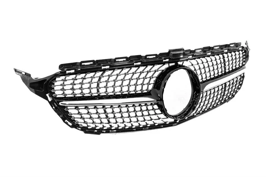 Mercedes C-class W205 2014-2021 Calandre avant Diamond Black (pour Avantgarde/AMG-Line/C43 AMG) Photo 3