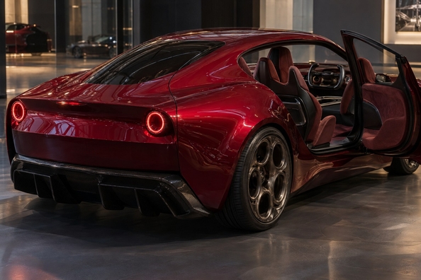 Alfa Romeo Cuorerosso : « cœur rouge » — ce qu’Alfa a montré à Paris Photo 1