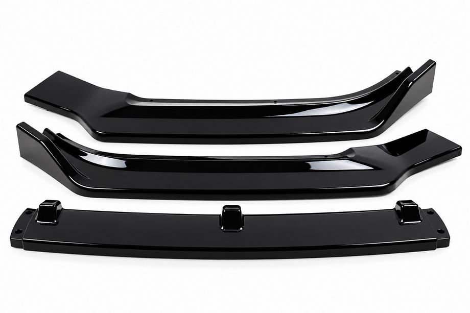 Audi A4 B9 2015-2024 Lame avant de pare-chocs (pour Base 2015-2019, ABS) Photo 1