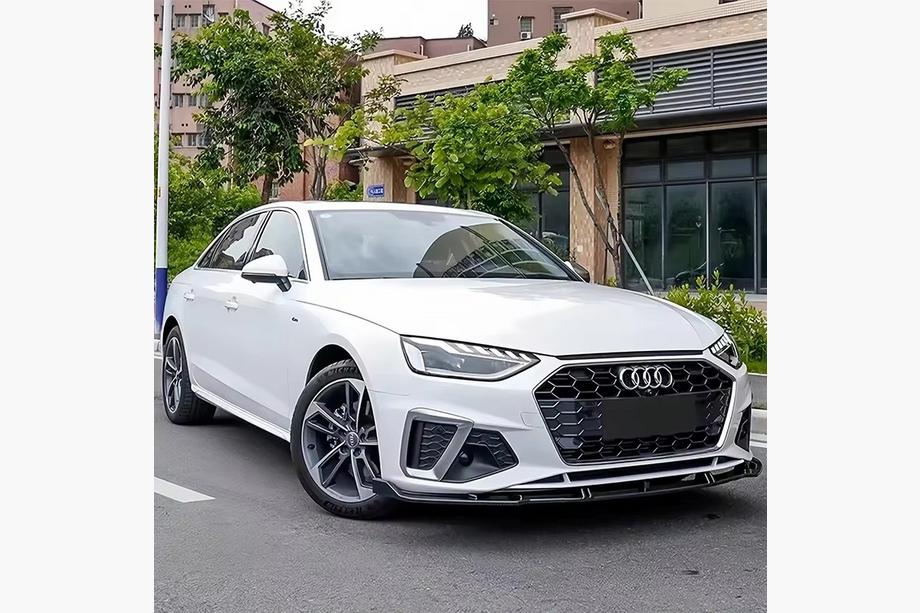 Audi A4 B9 2015-2024 Lame de pare-chocs avant (pour S-Line 2019-2024, ABS) Photo 3
