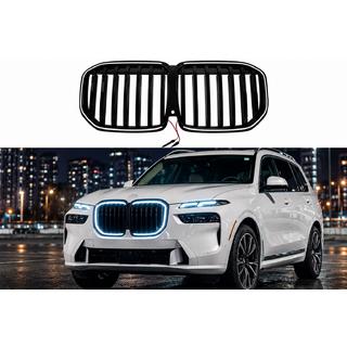 Grilles de calandre type « haricots » 1 Bar LED (2023+, noir brillant)