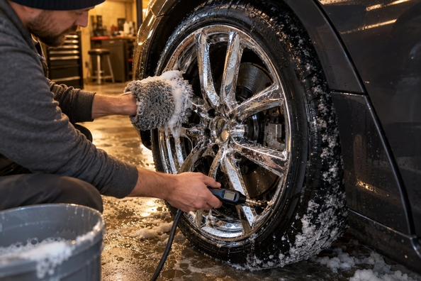 Jantes forgées R21–R22 en hiver : nids-de-poule, trottoirs et sel – peut-on rouler sans les plier ?