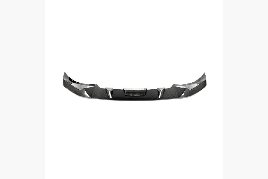 BMW X5 G05 2019–2026 Lame (lip) de pare-chocs avant en carbone (pour M-Sport 2023+) Photo 4