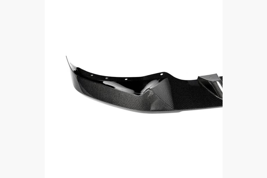 BMW X5 G05 2019–2026 Lame (lip) de pare-chocs avant en carbone (pour M-Sport 2023+) Photo 10