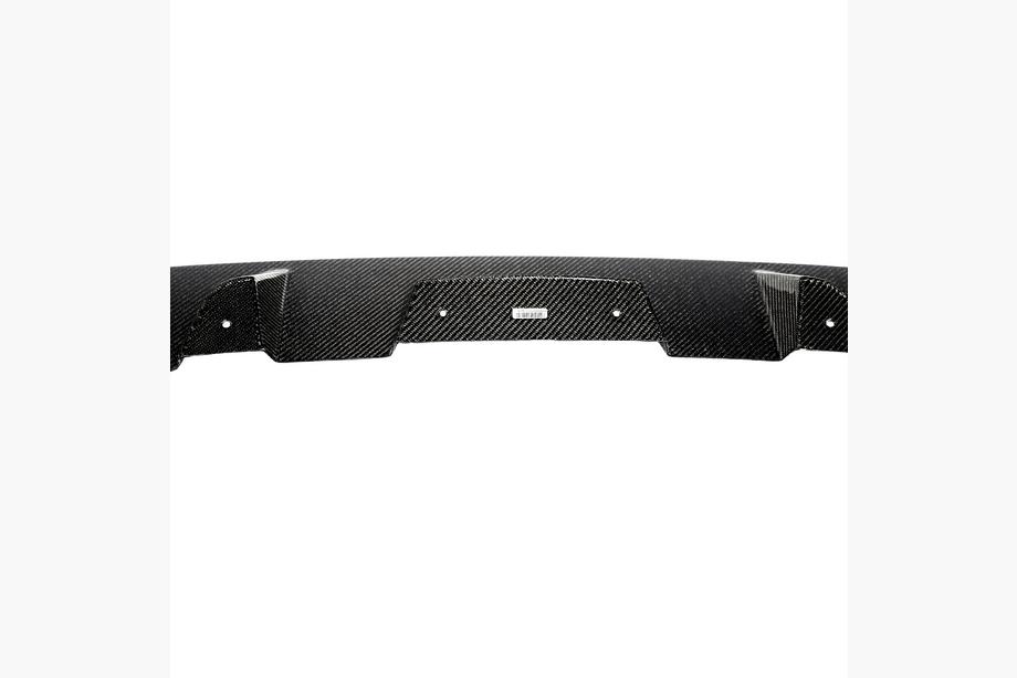 BMW X5 G05 2019–2026 Lame (lip) de pare-chocs avant en carbone (pour M-Sport 2023+) Photo 12