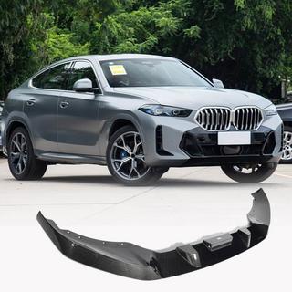 Lame (lip) de pare-chocs avant en carbone (pour M-Sport 2023+) BMW X6 G06 2019–2027 photo 1
