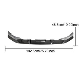 Lame (lip) de pare-chocs avant en carbone (pour M-Sport 2023+) BMW X6 G06 2019–2027 photo 3