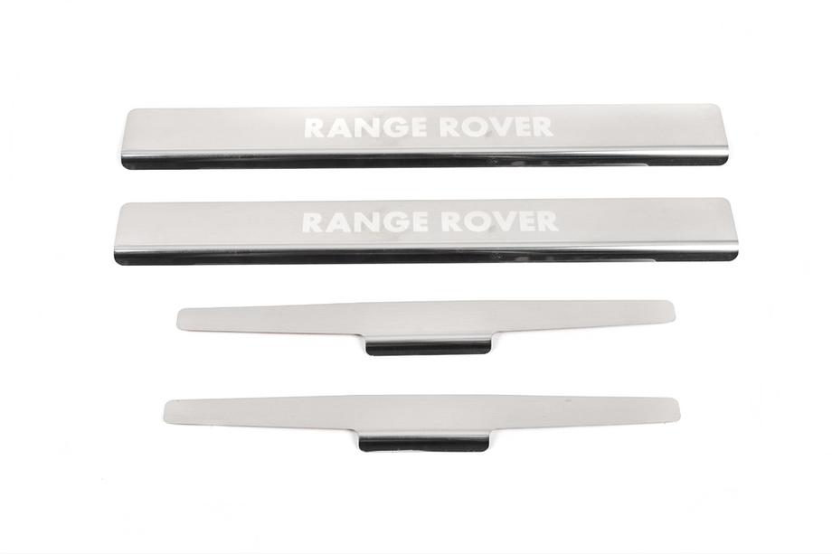 Range Rover Sport 2014-2022 Seuils de porte Natanika Premium (4 pcs, inox) Image