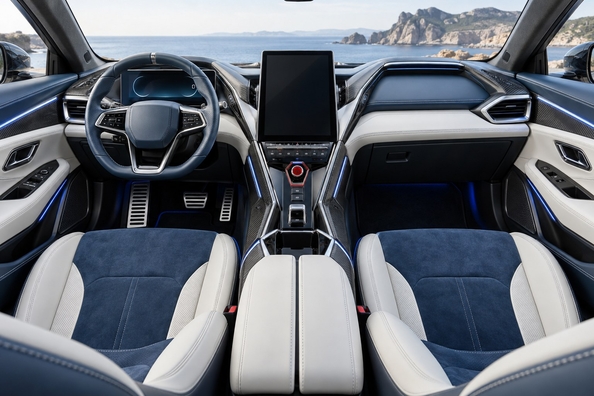 Omoda X : crossover « tout-terrain » au style 4×4 — garde au sol 200 mm, gué 700 mm, intérieur façon Lamborghini Photo 1