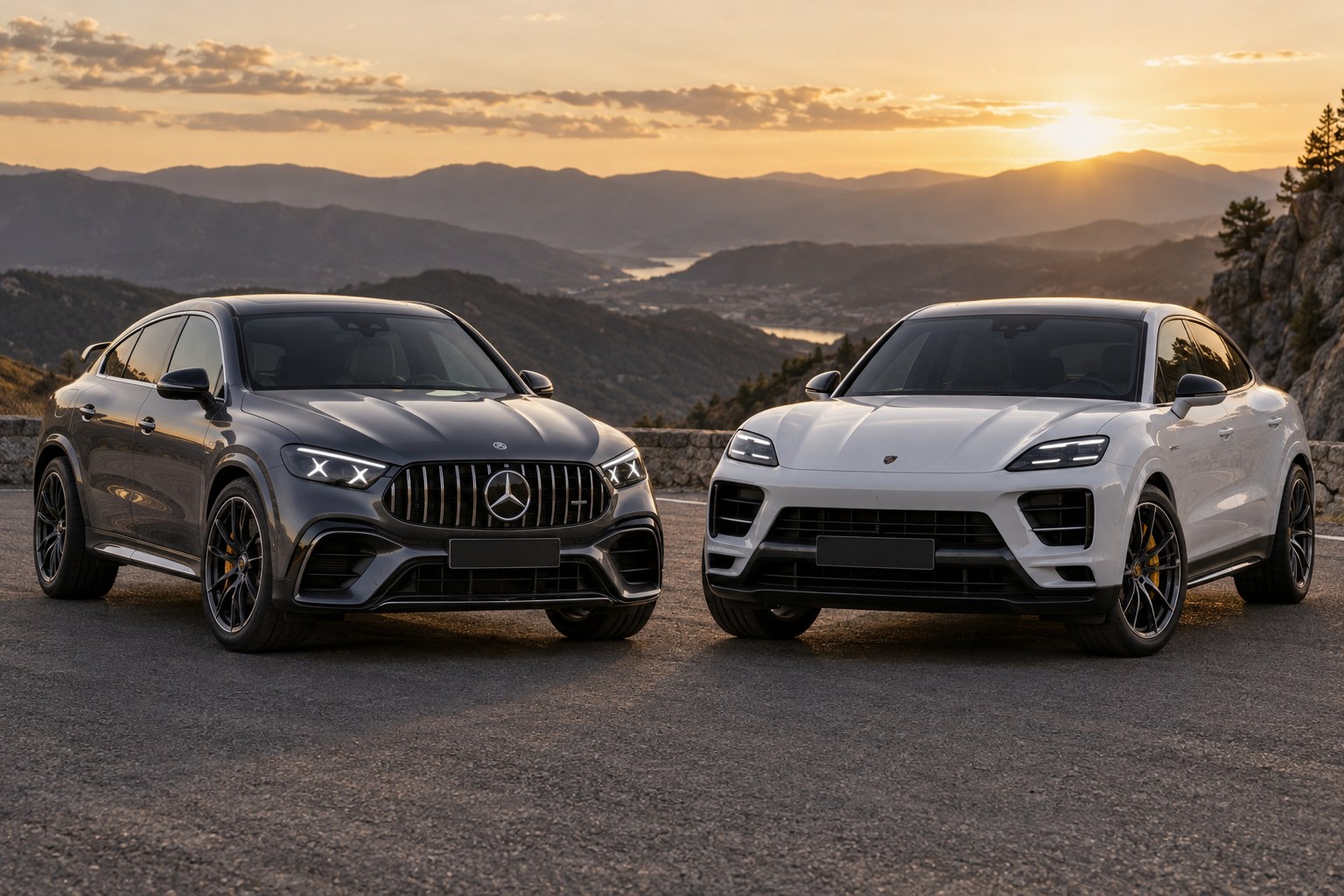 Mercedes-AMG GT SUV ou Porsche Cayenne Coupe : quel SUV sportif choisir ?
