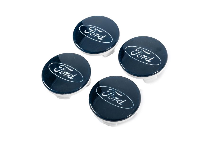 Ford Caches-moyeux de jantes 53/51 mm bleu foncé (jeu de 4) Photo 2