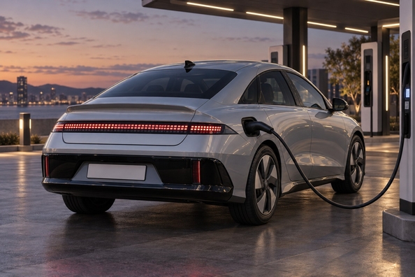 Hyundai Ioniq 6 restylage : la berline électrique baisse — nouveautés