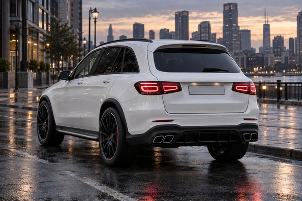 Mercedes GLC X253 au style GLC63 AMG 2022 : restylage—contenu du kit et finitions à prévoir