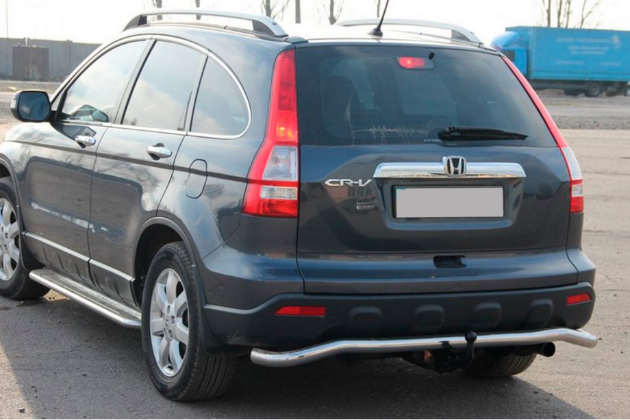 Honda CRV 2007-2011 Arceau Arrière AK008 (Inox) Photo 2