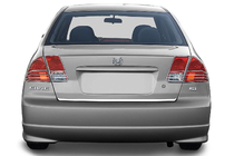 Honda Civic Sedan VII 2001-2006 Caches Feux Arriere Chromes (2 pcs, plastique) photo 1
