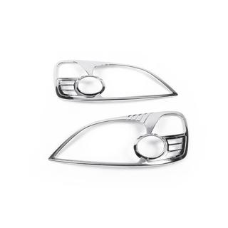 Couvre-phares Chromes (2 pcs, plastique) Honda Civic Sedan VII 2001-2006 photo 3