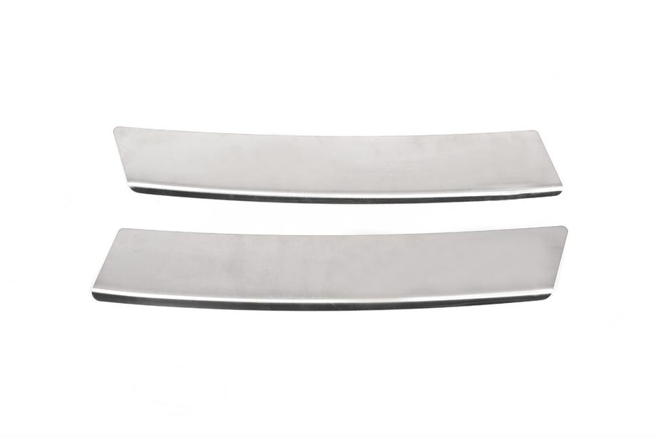 Hyundai I-30 2012-2017 Protection de pare-chocs arrière avec rebord Natanika (inox) Photo 1