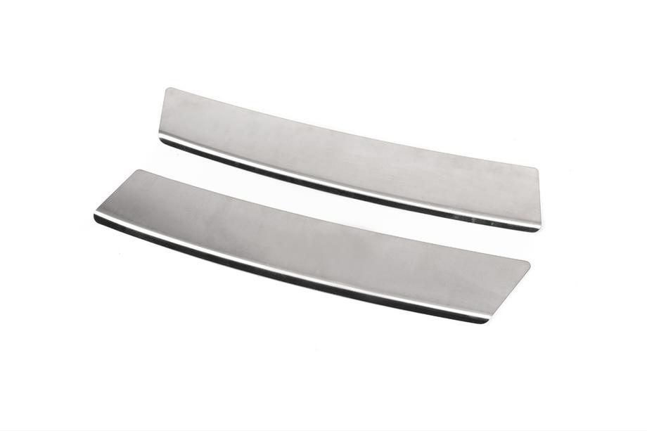 Hyundai I-30 2012-2017 Protection de pare-chocs arrière avec rebord Natanika (inox) Photo 2