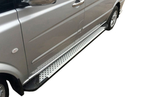 Mercedes Vito/V-class W447 2014- Marchepieds latéraux Allmond Grey (2 pcs, aluminium) photo 1