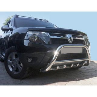 Pare-buffle sans inscription WT003 (inox) Dacia Duster 2008-2018 photo 4