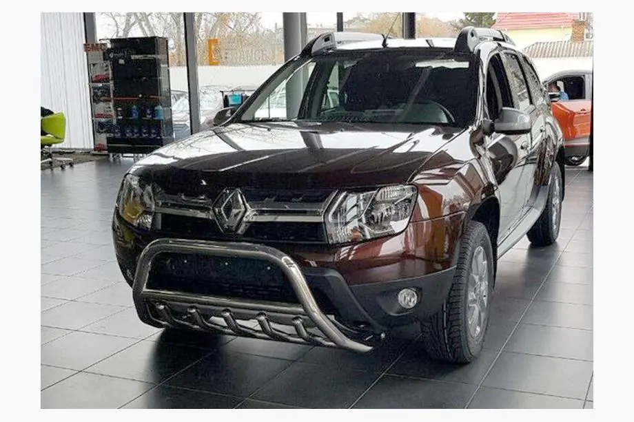 Dacia Duster 2008-2018 Pare-buffle sans inscription WT003 (inox) Photo 7