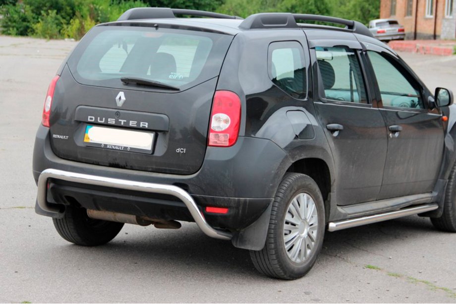 Dacia Duster 2008-2018 Arceau arrière support (inox) Image