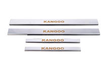 Renault Kangoo 2008–2020 Seuils de porte Carmos V1 (4pcs, inox) photo 3