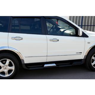 Couvre-poignées de porte chromés (4 pcs, plastique) Ssang Yong Rodius photo 1