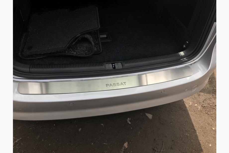 Volkswagen Passat B7 2012-2015 Protection de Pare-chocs Arrière Nataniko (Inox) Break Photo 4