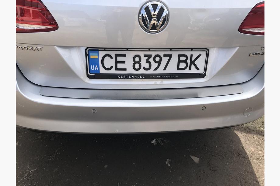 Volkswagen Passat B7 2012-2015 Protection de Pare-chocs Arrière Nataniko (Inox) Break Photo 6