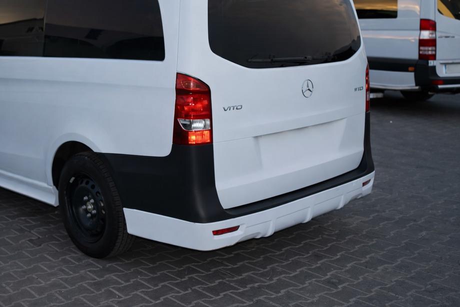 Mercedes Vito/V-class W447 2014- Cache pare-chocs arrière V1 (apprêté pour peinture) Image