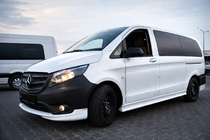 Mercedes Vito/V-class W447 2014- Lame avant de pare-chocs tuning (à peindre) photo 2
