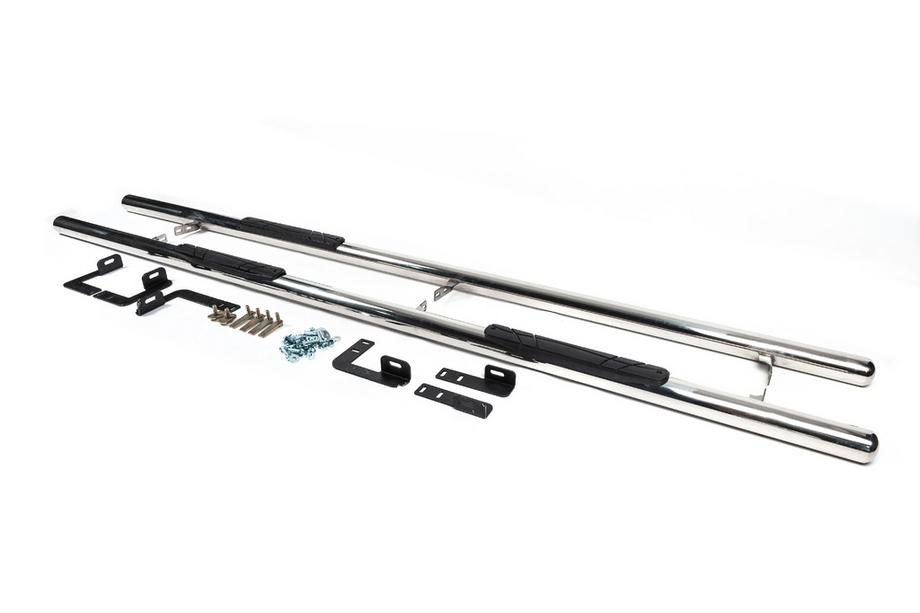 Mercedes Vito W639 2004-2014 Tubes Latéraux (2 pcs, Inox) Photo 2