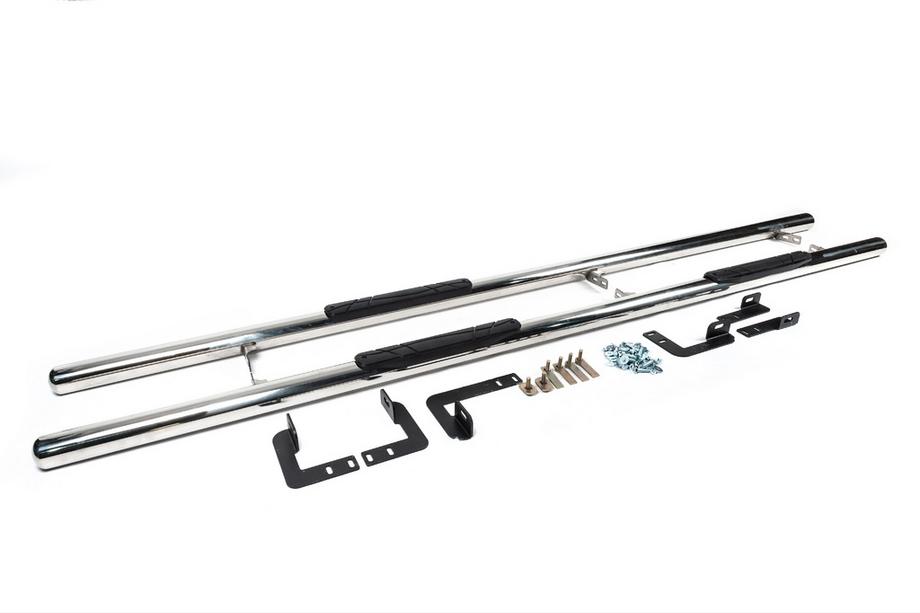Mercedes Vito W639 2004-2014 Tubes Latéraux (2 pcs, Inox) Photo 3
