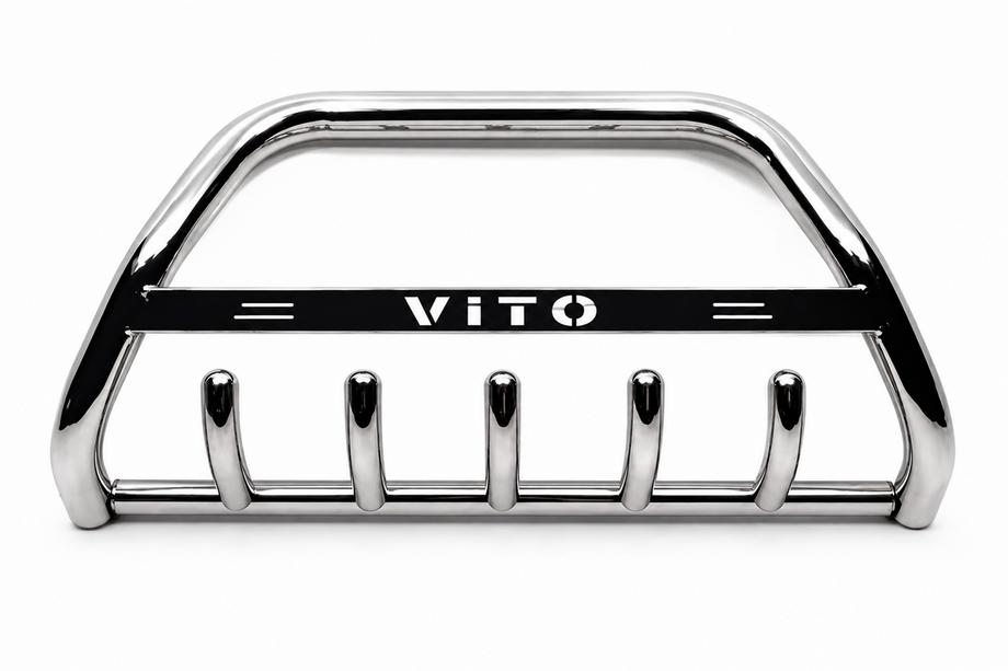 Mercedes Vito W639 2004-2014 Pare-buffle 60mm Inox sans inscription, 2004-2010, 60mm Photo 3