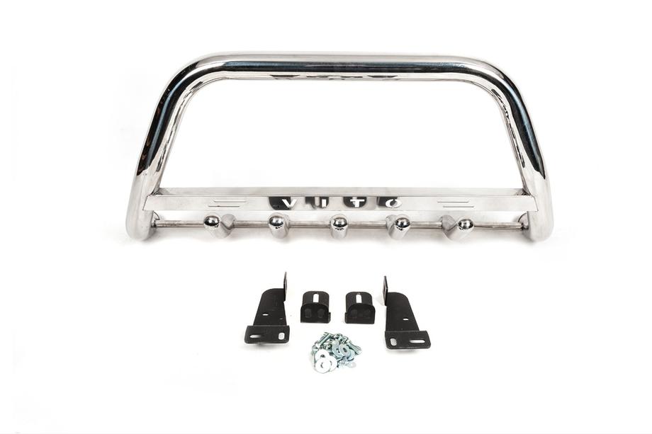 Mercedes Vito W639 2004-2014 Pare-buffle 60mm Inox sans inscription, 2004-2010, 60mm Photo 4