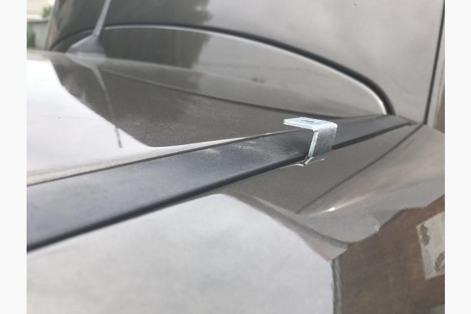 Nissan Qashqai 2014-2021 Barres de Toit Skyport GREY Photo 4