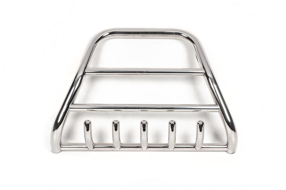 Nissan Pathfinder R51 2005-2014 Pare-buffle Haut QT007 (Inox) Image