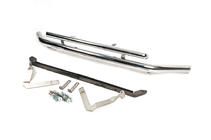 Volkswagen Caddy 2010-2015 Barre frontale double 60/48mm inox photo 3