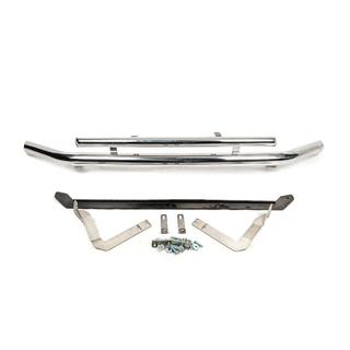 Barre frontale double 60/48mm inox photo 2