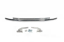 Volkswagen T5 2010-2015 Protection avant double 60/48mm (inox) photo 2