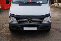 Mercedes Sprinter W901/902/903/904/905 1995–2006 Entourages chromés pour cadre de calandre (2000-2002, 7 pièces, inox) photo 1