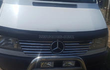 Mercedes Sprinter W901/902/903/904/905 1995–2006 Couvre-calandre chromés (1995-2000, 12 pièces, acier inoxydable) photo 3