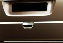 Mercedes Vito W639 2004-2014 Cache poignée arrière (inox) Carmos - Acier Inoxydable Turc photo 4
