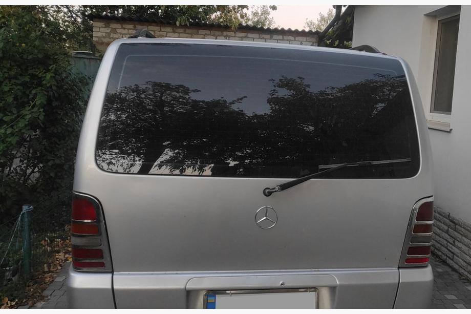 Mercedes Vito W638 1996-2003 Caches Feux Arrière Chromés (2 pcs, Acier Inoxydable) Photo 3