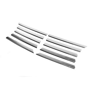 Couvre-calandre chromés (10 pièces, acier inoxydable) Mercedes Vito W638 1996-2003 photo 3