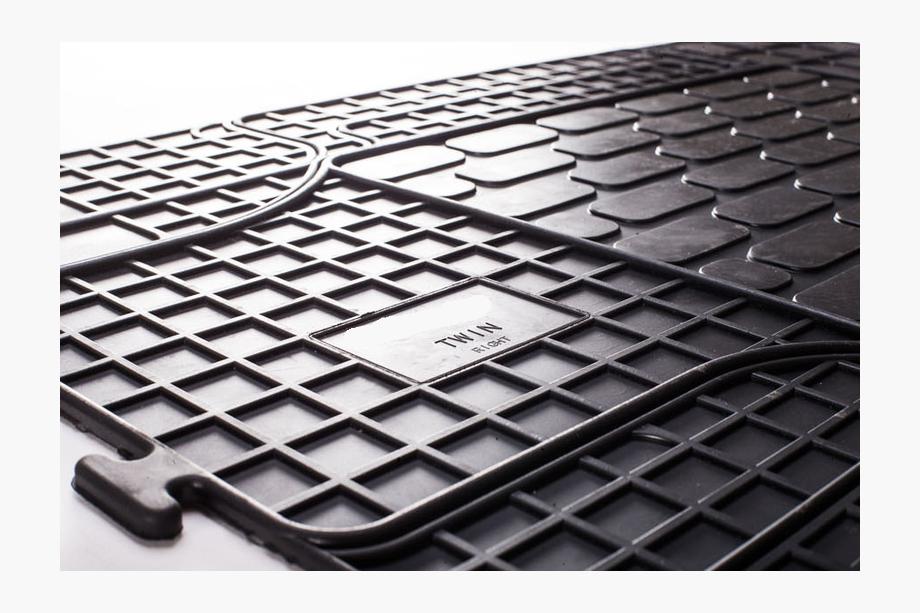 Nissan NV400 2010-2024 Tapis de sol arrière en caoutchouc (2 pcs, Stingray Premium) Photo 6